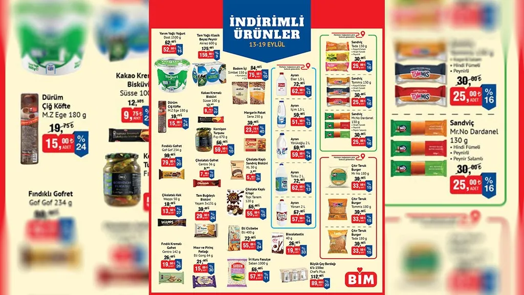 Bu Hafta BİM’de Neler Var? 13-19 Eylül İndirimli Ürünler Listesi
