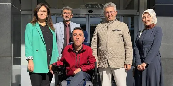 Kaza Geçiren Engin Demir’e Bayburt Üniversitesi’nden Geçmiş Olsun Desteği