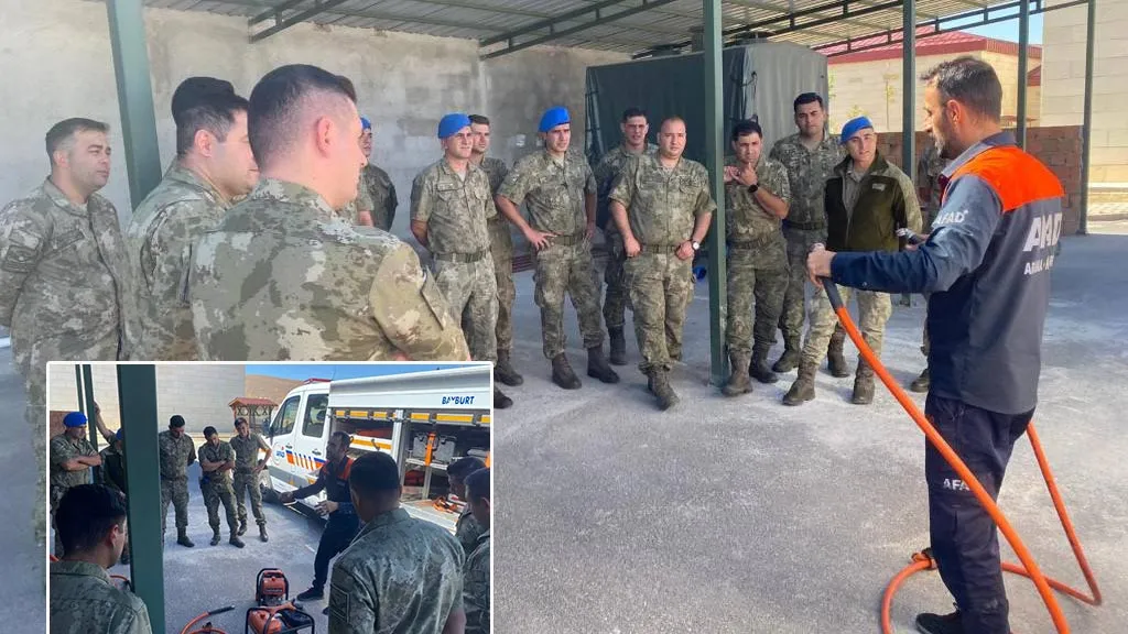 Komandolar, Bayburt AFAD'dan Enkazda Arama Kurtarma Eğitimi Alıyor