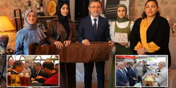 Tarım ve Orman Bakanı İbrahim Yumaklı, Bayburt’ta Esnafla Buluştu