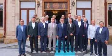 Tarım ve Orman Bakanı İbrahim Yumaklı Bayburt’ta Vali Mustafa Eldivan’ı Ziyaret Etti