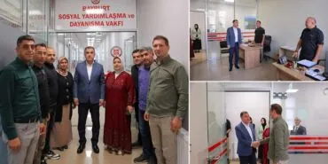 Vali Mustafa Eldivan, Sosyal Yardımlaşma ve Dayanışma Vakfı’nı Ziyaret Etti