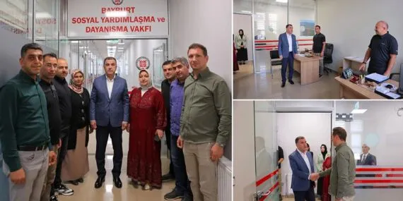 Vali Mustafa Eldivan, Sosyal Yardımlaşma ve Dayanışma Vakfı’nı Ziyaret Etti
