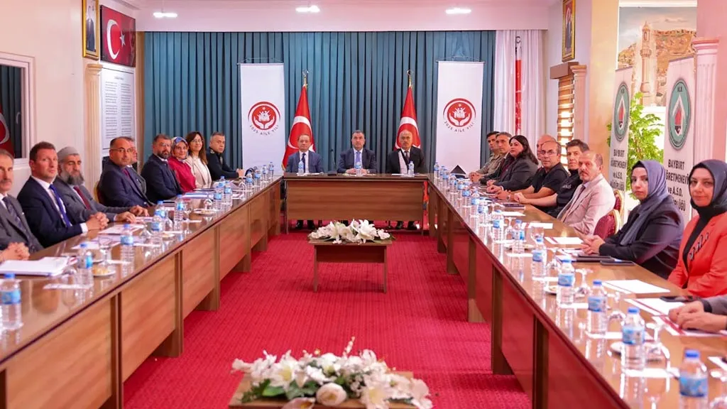 2025 Aile Yılı Kapsamında Bayburt’ta Koordinasyon Kurulu Toplantısı Yapıldı