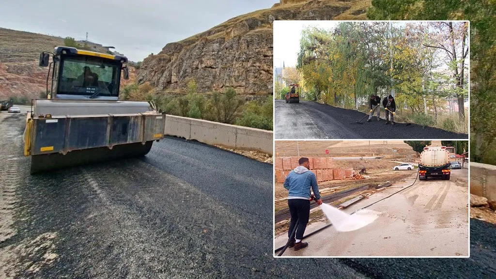 Bayburt Belediyesi Ekipleri Yoğun Mesaide, Kış Öncesi Kent Yenileniyor