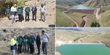 Bayburt Çayırözü Göleti’nde DSİ’den Yerinde İnceleme