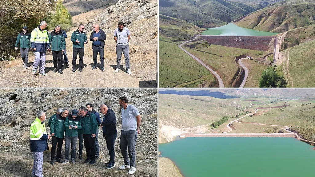 Bayburt Çayırözü Göleti’nde DSİ’den Yerinde İnceleme