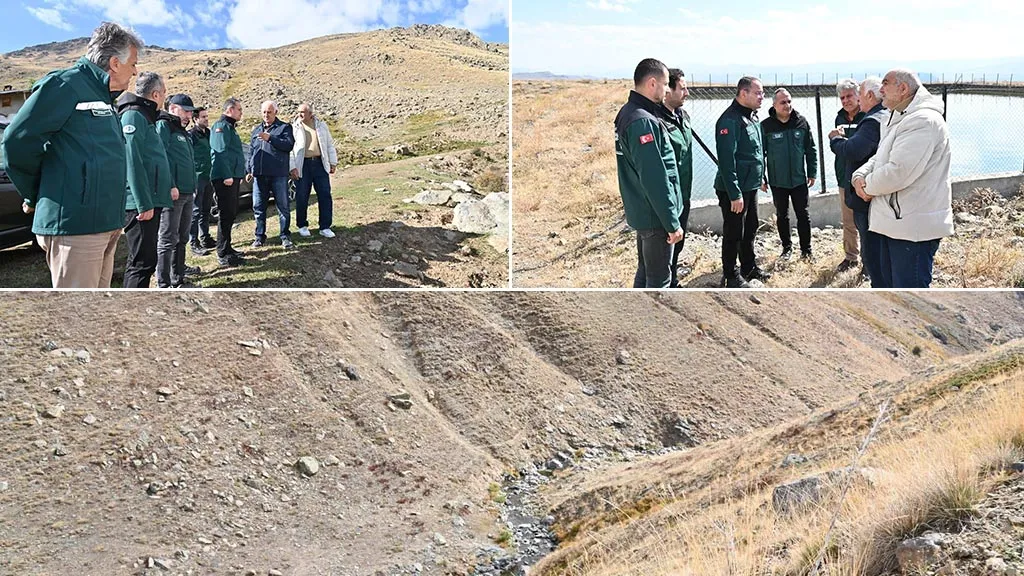 Bayburt Darıca Köyü’nde Gölet Projesi İçin DSİ’den Saha İncelemesi