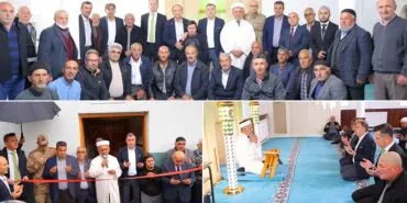 Bayburt Demirkaş Köyü Camii Tadilat Sonrası Dualarla Açıldı