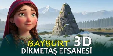 Bayburt Dikmetaş Efsanesi, 3D Pixar Tarzı Kısa Filmle Yeniden Hayat Buldu!