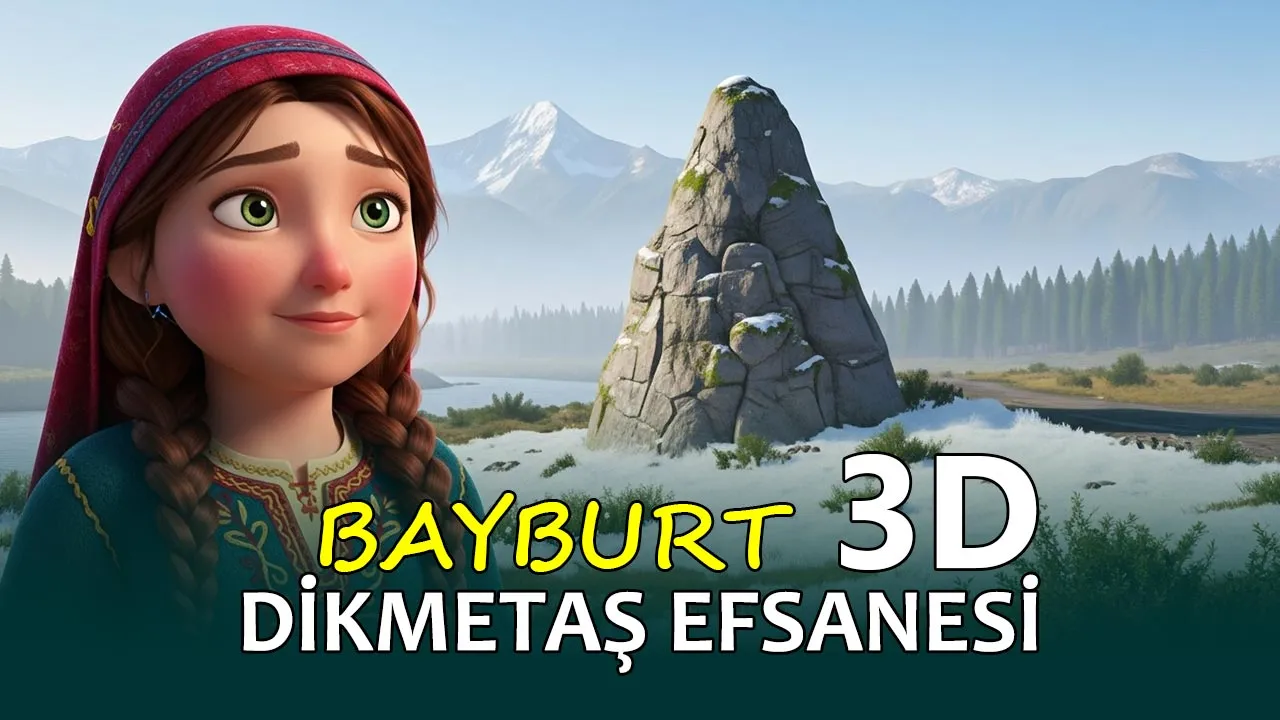 Bayburt Dikmetaş Efsanesi, 3D Pixar Tarzı Kısa Filmle Yeniden Hayat Buldu!