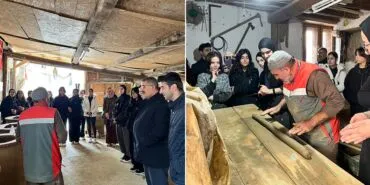 Bayburt Güzel Sanatlar Lisesi Öğrencileri Ahiliğin Ocağında, Zanaat ve Sanatın Kalbi Buluştu