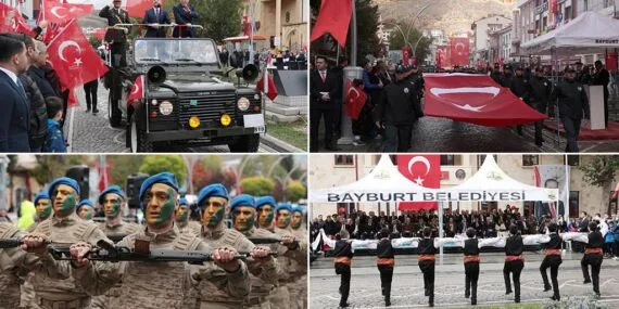 Bayburt’ta Cumhuriyet’in 102. Yılı Coşkuyla Kutlandı!
