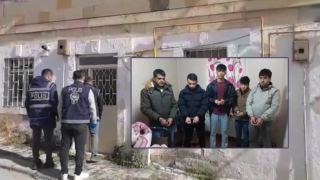 Bayburt'ta Göçmen Kaçakçılığı Operasyonu, 5 Düzensiz Göçmen Yakalandı!