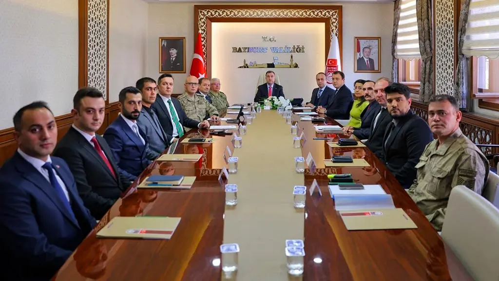 Bayburt’ta İl Güvenlik ve Asayiş Koordinasyon Toplantısı Gerçekleştirildi
