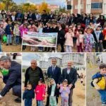 Bayburt'ta Minik Ellerden Yeşil Vatan'a Nefes, Geleceğe Umut Ektiler!