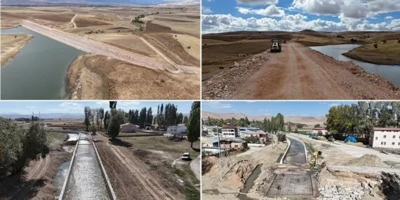 Bayburt’ta Taşkın Kontrol ve 4 Bin Dekar Sulama Projesi Sürüyor
