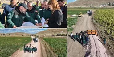 DSİ 22. Bölge Müdürlüğü Bayburt’ta Arazi Toplulaştırma Çalışmalarını İnceledi