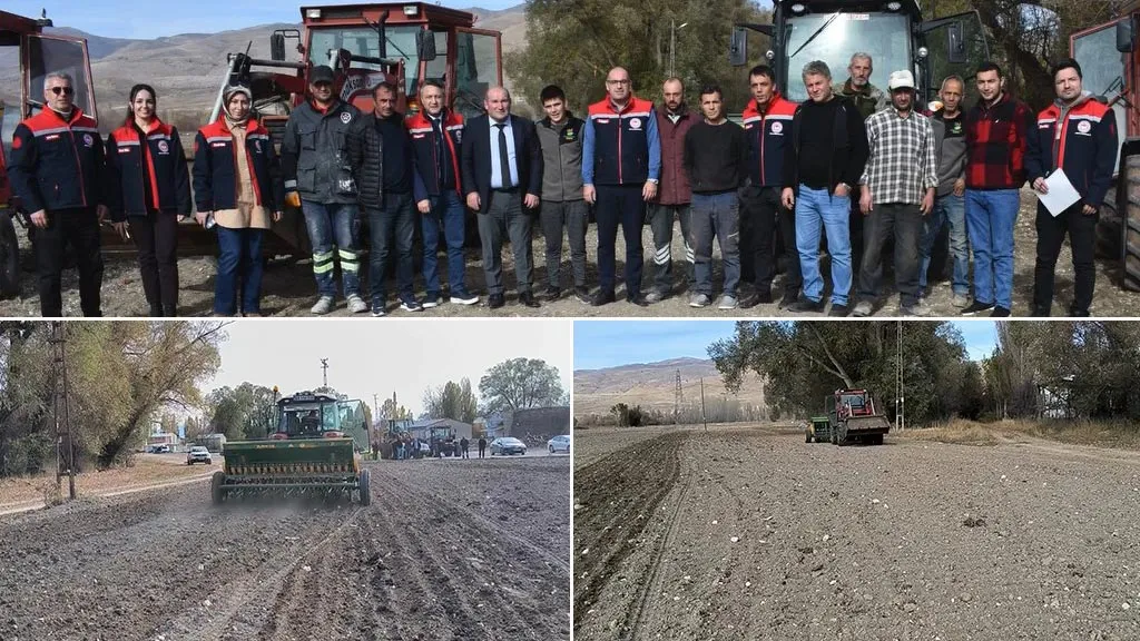 Bayburt Arpalı’da 64 Dekar Suni Mera Tesisi Kuruldu