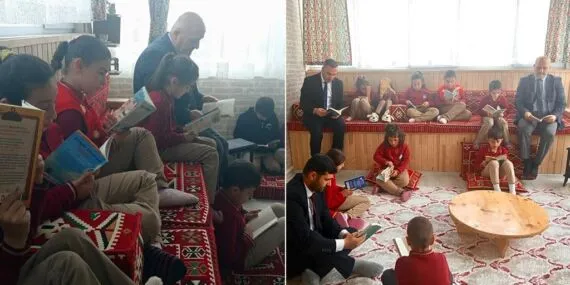 Bayburt Aydıntepe’de Kitap Okuma Etkinliği
