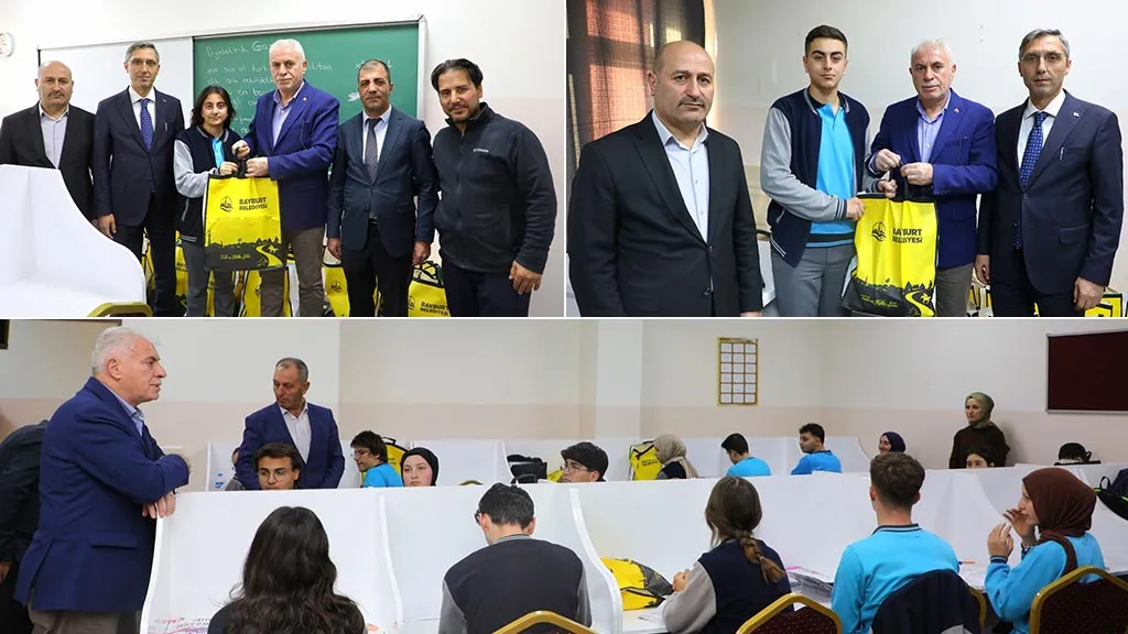 Bayburt Belediyesi’nden Üniversite Adaylarına Kaynak Kitap Desteği