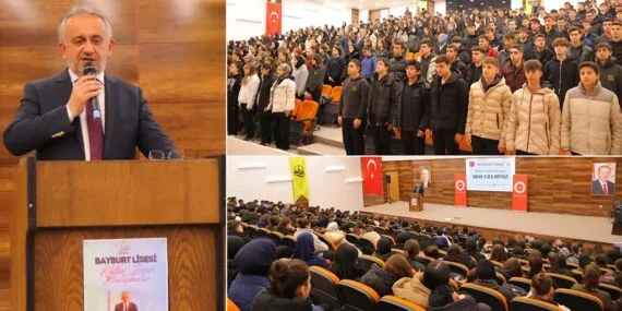 Bayburt Müftüsü Bayram Danacı’dan Lise Öğrencilerine Sorumluluk Bilinci Vurgusu!