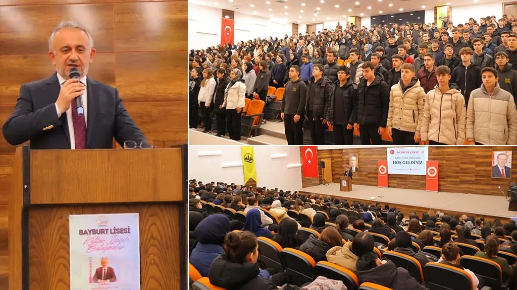 Bayburt Müftüsü Bayram Danacı’dan Lise Öğrencilerine Sorumluluk Bilinci Vurgusu!