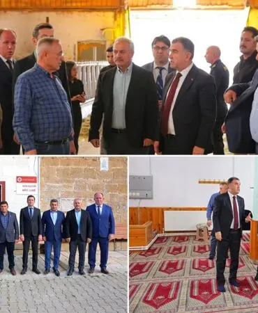 Bayburt Valisi Eldivan’dan Sancaktepe Köyü’ne Ziyaret, Talepleri Dinleyip Hayvancılık İşletmesini İnceledi