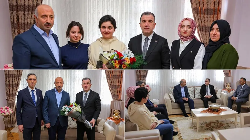 Bayburt Valisi’nden Emekli Öğretmen Mehmet Birinci’ye 24 Kasım Ziyareti