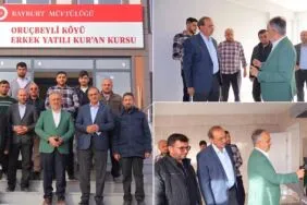 Bayburt’a Yeni Bir İlim Yuvası Daha, Müftü Danacı Oruçbeyli’de Sona Gelinen Projeyi İnceledi