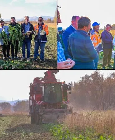 Bayburt’ta 880 Çiftçinin Emeğiyle 38 Bin Dekar Alan Ekildi, Hedef 135 Bin Ton Şeker Pancarı