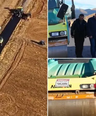 Bayburt’ta Aydıntepe, Çatıksu Grup Yolunda Asfalt Çalışmaları Yerinde Denetlendi