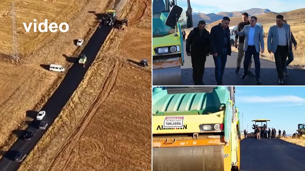 Bayburt’ta Aydıntepe, Çatıksu Grup Yolunda Asfalt Çalışmaları Yerinde Denetlendi