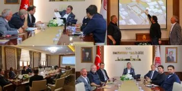 Bayburt’ta Aydıntepe Yeraltı Şehri Proje Değerlendirme Toplantısı Yapıldı