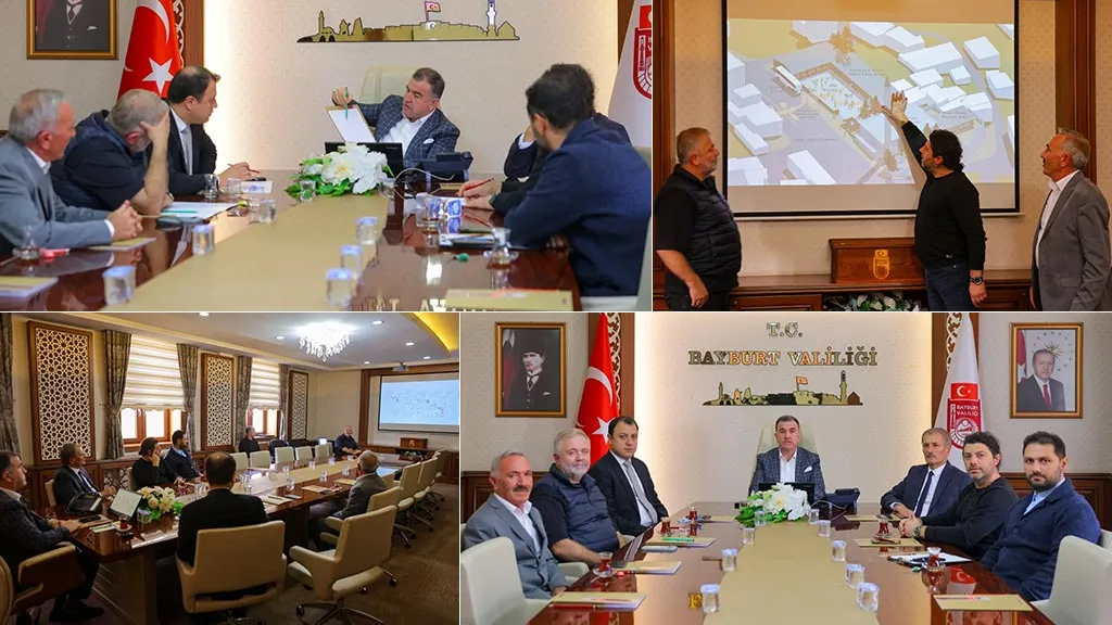 Bayburt’ta Aydıntepe Yeraltı Şehri Proje Değerlendirme Toplantısı Yapıldı