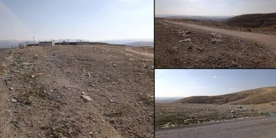 Bayburt’ta Çevre Alarmı! Katı Atık Tesisi’nden Yayılan Çöpler Tarım Arazilerini Tehdit Ediyor