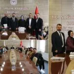 Bayburt’ta Diş Hekimlerine Teşekkür Belgesi Verildi