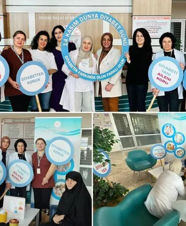 Bayburt’ta Geleceğimizi Koruyalım Çağrısı Diyabet İçin Farkındalık Standı Kuruldu