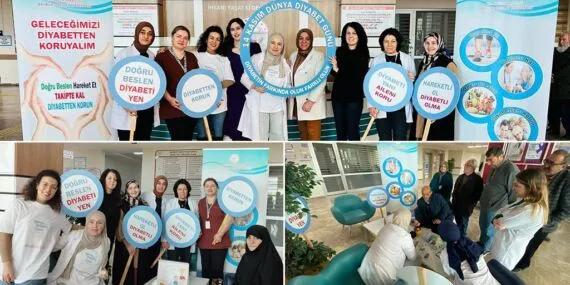 Bayburt’ta Geleceğimizi Koruyalım Çağrısı, Diyabet İçin Farkındalık Standı Kuruldu