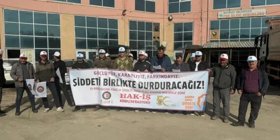 Bayburt’ta HAK-İŞ’ten 25 Kasım’da Şiddete Karşı Güçlü Mesaj