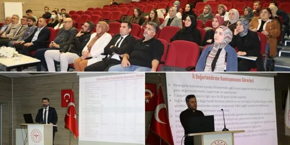 Bayburt’ta Sağlık Tesisleri Değerlendirme Standartları Eğitimi Düzenlendi