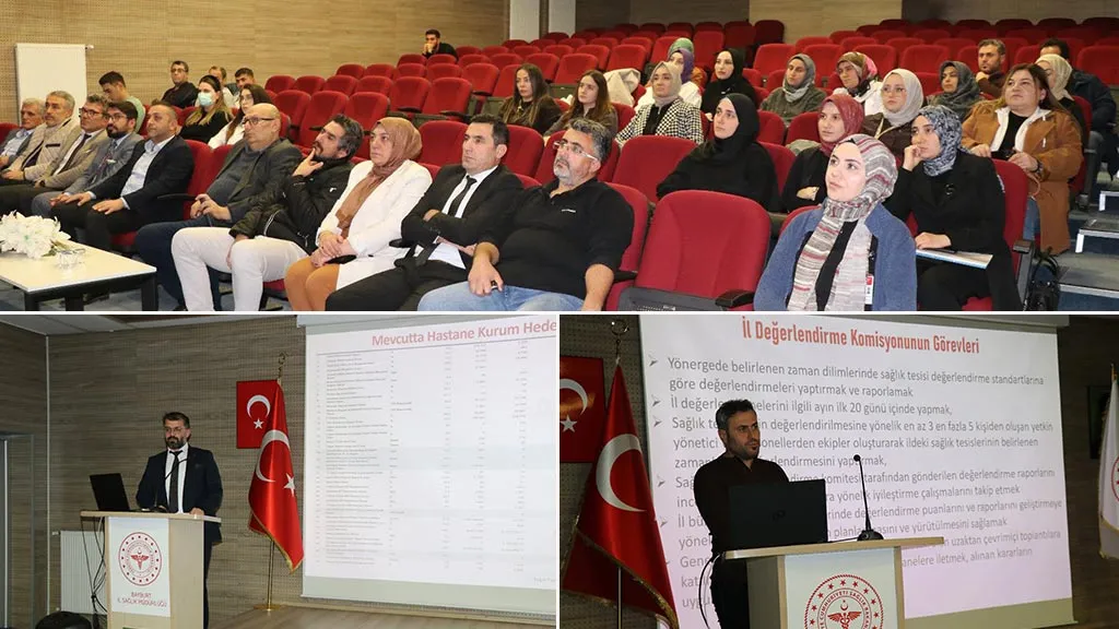 Bayburt’ta Sağlık Tesisleri Değerlendirme Standartları Eğitimi Düzenlendi