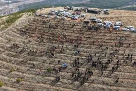 Bayburt’tan Geleceğe Nefes, 97 Bin 620 Fidan Toprakla Buluştu