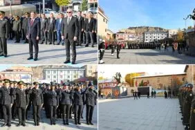 Gazi Mustafa Kemal Atatürk, Bayburt’ta Törenle Anıldı, Saatler 09.05’i Gösterdi