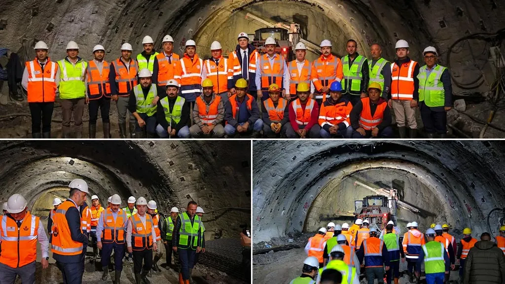 Gözler Kop Tüneli’nde! Bayburt Valisi ve Erzurum Valisi’nden Kritik İnşaat İncelemesi!
