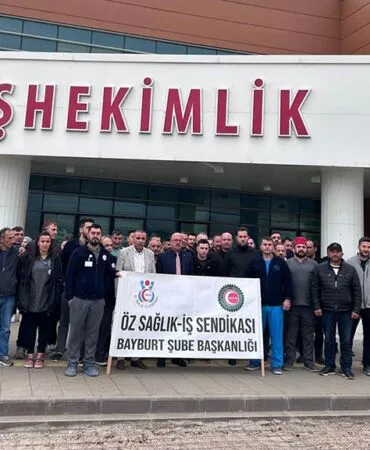Öz Sağlık-İş’ten Sert Tepki, Bayburt’ta Akıl Almaz Olay! Temizlik İşçisine Mobbing ve Fiziksel Şiddet