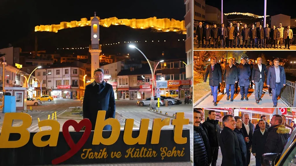 Adalet Bakanı Yılmaz Tunç’tan Akşam Saatlerinde Bayburt’ta Sürpriz Yürüyüş!