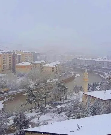 Bayburt, Aydıntepe ve Demirözü İçin Kar ve Don Uyarısı