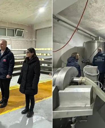 Bayburt Çevre Müdürlüğü’nden Süt Tesisine Denetim