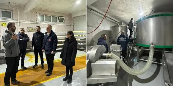 Bayburt Çevre Müdürlüğü’nden Süt Tesisine Denetim